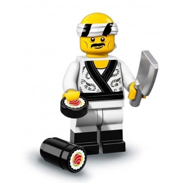 LEGO MINIFIGURES 71019 19 SUSHI CHEF NINJAGO THE MOVIE