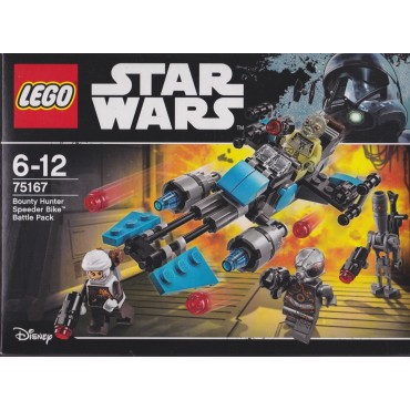 LEGO STAR WARS 75167 BOUNTY HUNTER SPEEDER BIKE BATTLE PACK