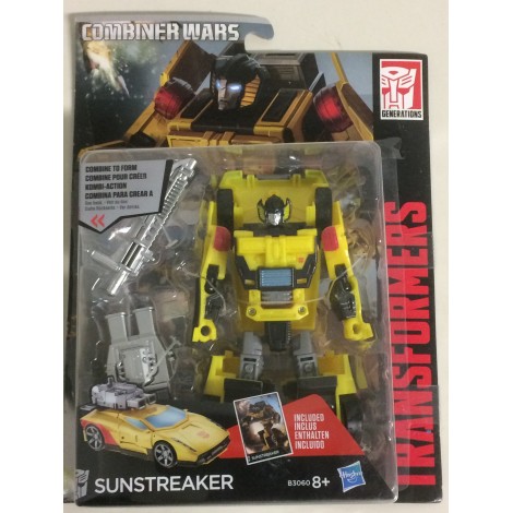 TRANSFORMERS ACTION FIGURE 5.5 " - 15 cm  SUNSTREAKER Hasbro B3060 GENERATIONS - COMBINER WAR DELUXE CLASS