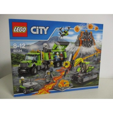 LEGO CITY 60124 VOLCANO EXPLORATION BASE