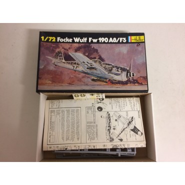 plastic model kit scale 1 : 72 HELLER 235 FOCKE WULF FW 190 A8 / F3  new in open box