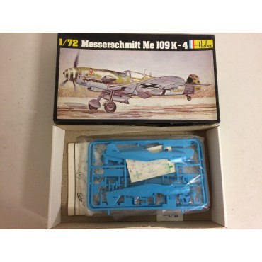 modellino in plastica HELLER 229 MESSERSCHMITT ME 109 K4  nuovo in scatola  aperta