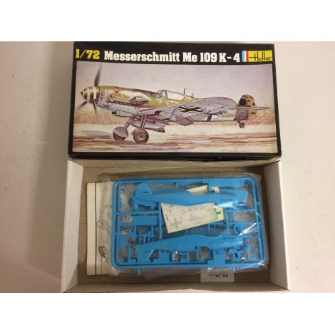 modellino in plastica HELLER 229 MESSERSCHMITT ME 109 K4  nuovo in scatola  aperta