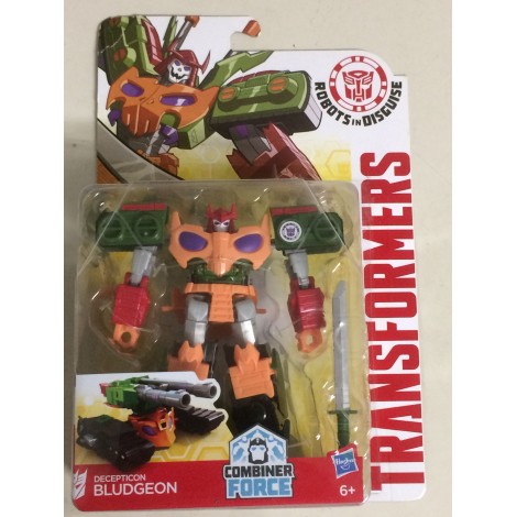 TRANSFORMERS ACTION FIGURE 5 " - 12,5 cm  DECEPTICON BLUDGEON Hasbro C2346 ROBOTS IN DISGUISE  WARRIORS CLASS