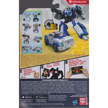 TRANSFORMERS ACTION FIGURE 5 " - 12,5 cm  STRONGARM Hasbro B0910 ROBOTS IN DISGUISE  WARRIORS CLASS