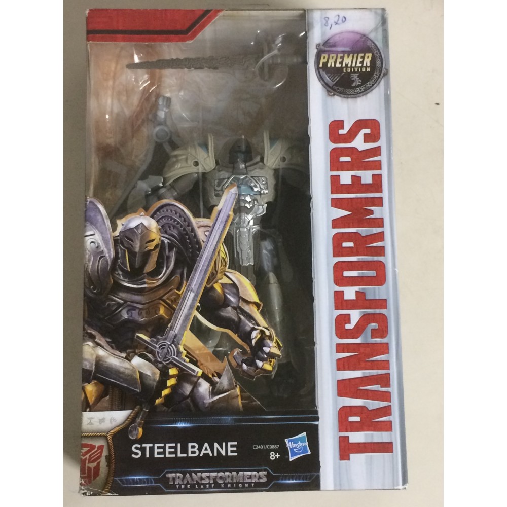 Steelbane Transformers L'ULTIMO CAVALIERE Premier Edition Deluxe Action Figure 