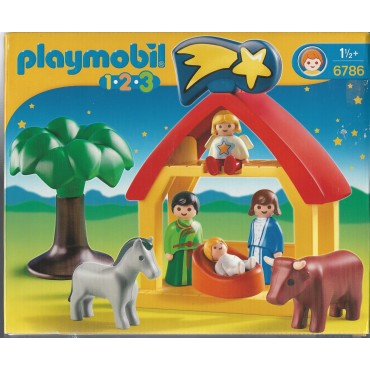 PLAYMOBIL 1-2-3 6786 CHRISTMAS MANGER - NATIVITY