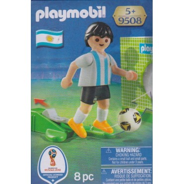 PLAYMOBIL 9508 FIFA WORLD CUP RUSSIA 2018 ARGENTINA NATIONAL TEAM PLAYER