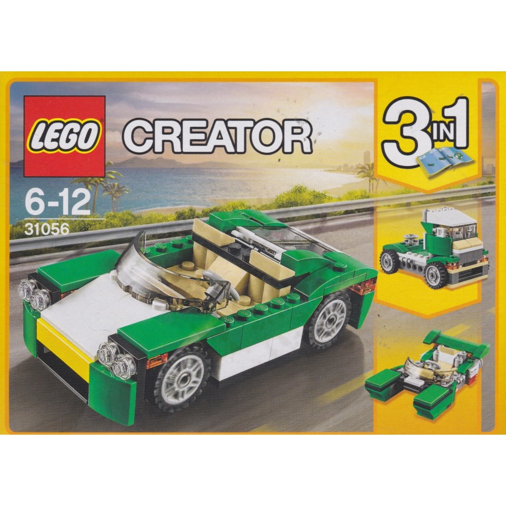 3 in 1 Decappotabile Verde LEGO 31056 CREATOR 