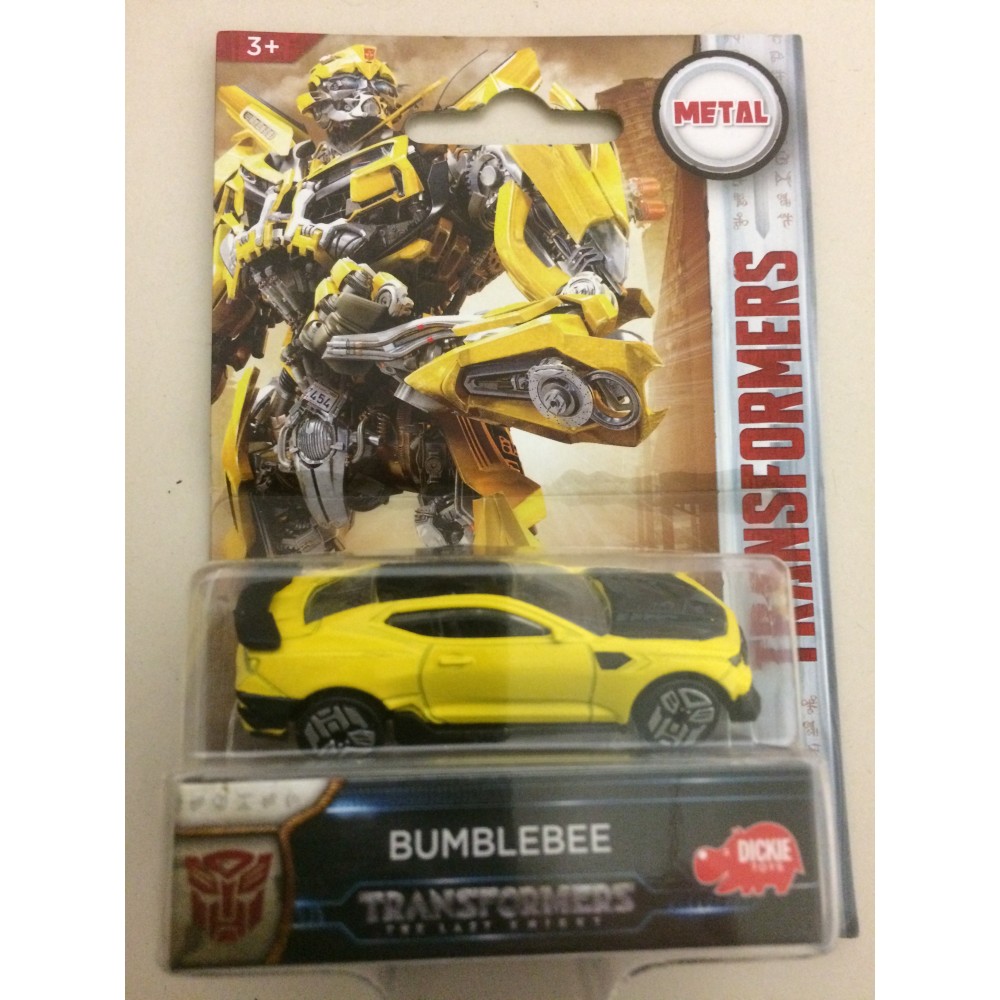 Transformers Bumblebee Diecast Car The Last Knight Dickie Toys for sale online 