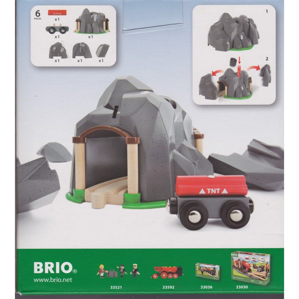 Brio store dynamite tunnel