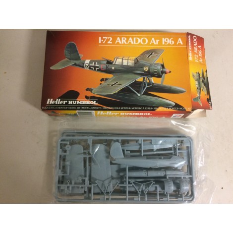 modellino in plastica HELLER HUMBOROL 80233 MESSERSCHMITT ME 262 BLA /U1 scala 1: 72 nuovo in scatola  aperta e danneggiata