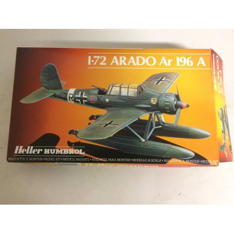 modellino in plastica HELLER HUMBOROL 80233 MESSERSCHMITT ME 262 BLA /U1 scala 1: 72 nuovo in scatola  aperta e danneggiata