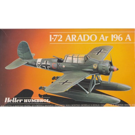 modellino in plastica HELLER HUMBOROL 80233 MESSERSCHMITT ME 262 BLA /U1 scala 1: 72 nuovo in scatola  aperta e danneggiata