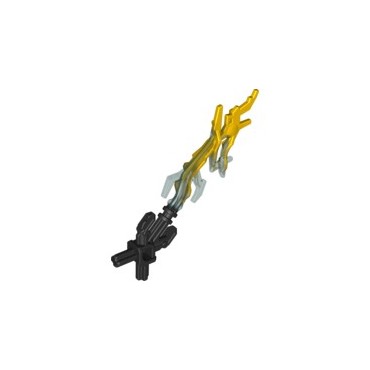 LEGO USED BIONICLE REPLACEMENT PART 98588 LIGHTNING DETAIL Ø3.18-HF 2012 MULTICOLOR