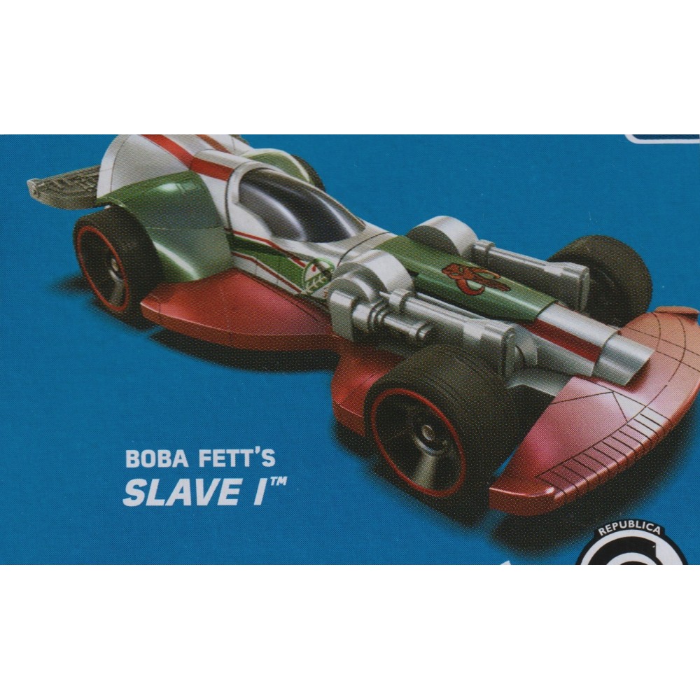 HOT WHEELS STAR WARS CARSHIPS BOBA FETT S SLAVE I single vehicle package DPV28