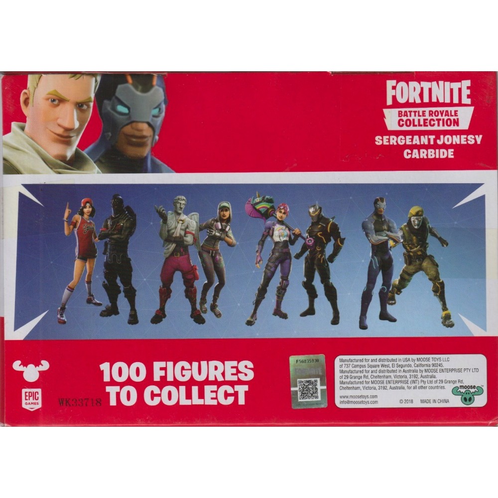 6 Figures Fortnite Battle Royal Collection Mega Fort 2 Exclusive + Squad  Pack