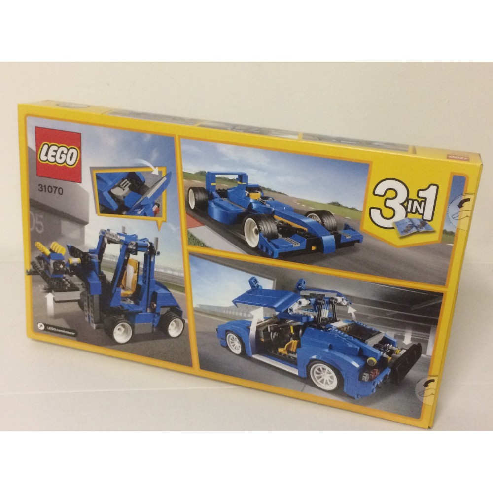 Lego creator turbo track racer 31070 hot sale