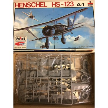 modellino in plastica scala 1 : 48 ESCI 4019 FIESELER FI 156STORCKE nuovo con scatola aperta