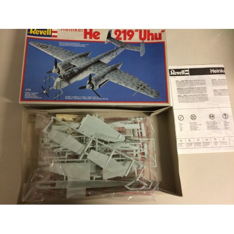 plastic model kit scale 1 : 72 AIRFIX 05009 HEINKEL 117 ( GREIF )  new in open box