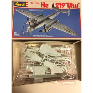 modellino in plastica scala 1 : 72 AIRFIX  05009 HEINKEL 117 ( GREIF ) nuovo con scatola aperta