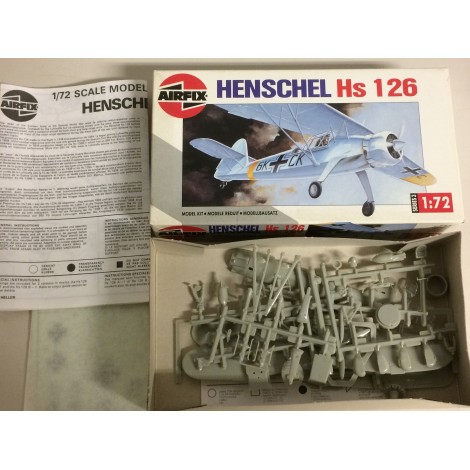 modellino in plastica AIRFIX 03014 BLOHM & VOSS BV 141  scala 1: 72 nuovo in scatola  aperta