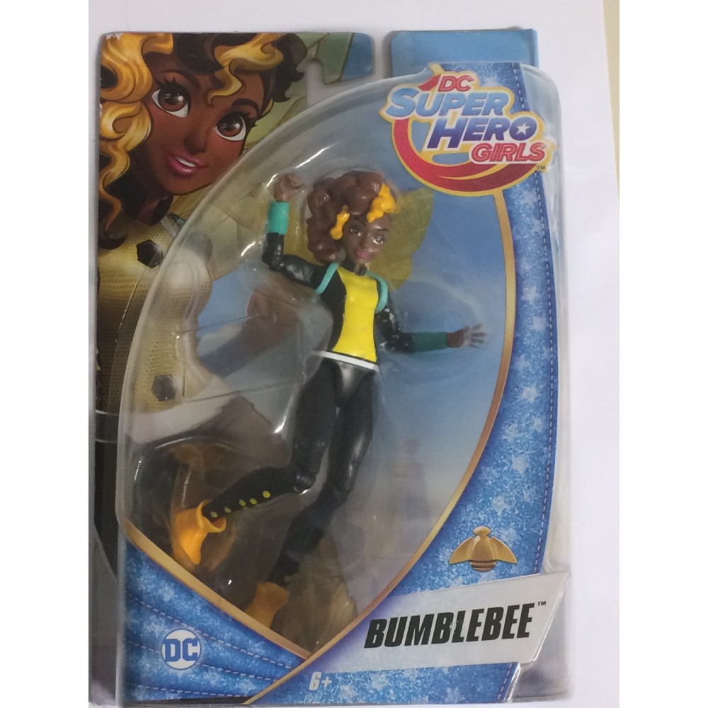 Mattel DC Comics Super Hero Girls Actionfigur Bumblebee DMM37 ca.15 cm groß 
