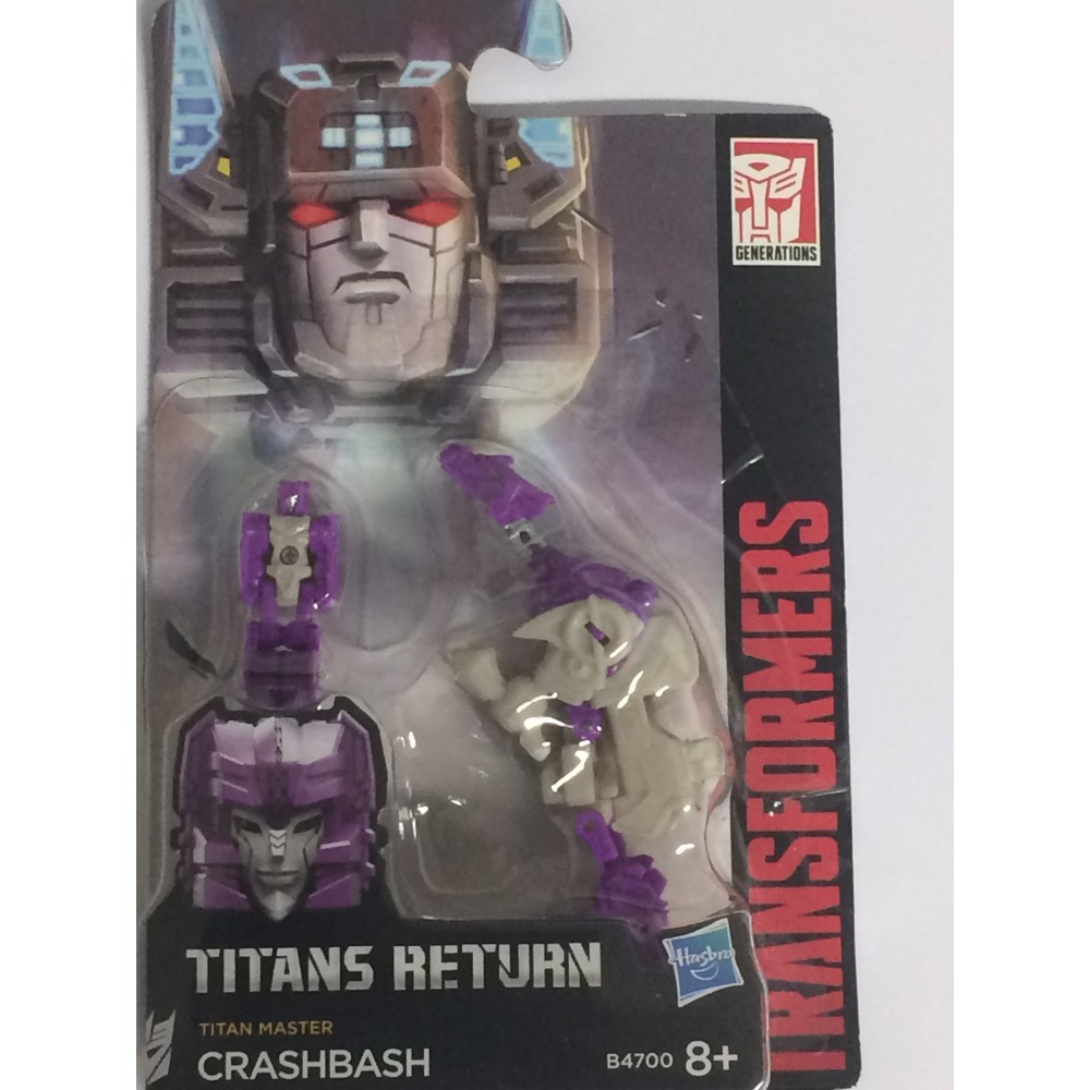 TRANSFORMERS Titans Return Titan Masters Crashbash Hasbro B4700 Spielfigur figur 