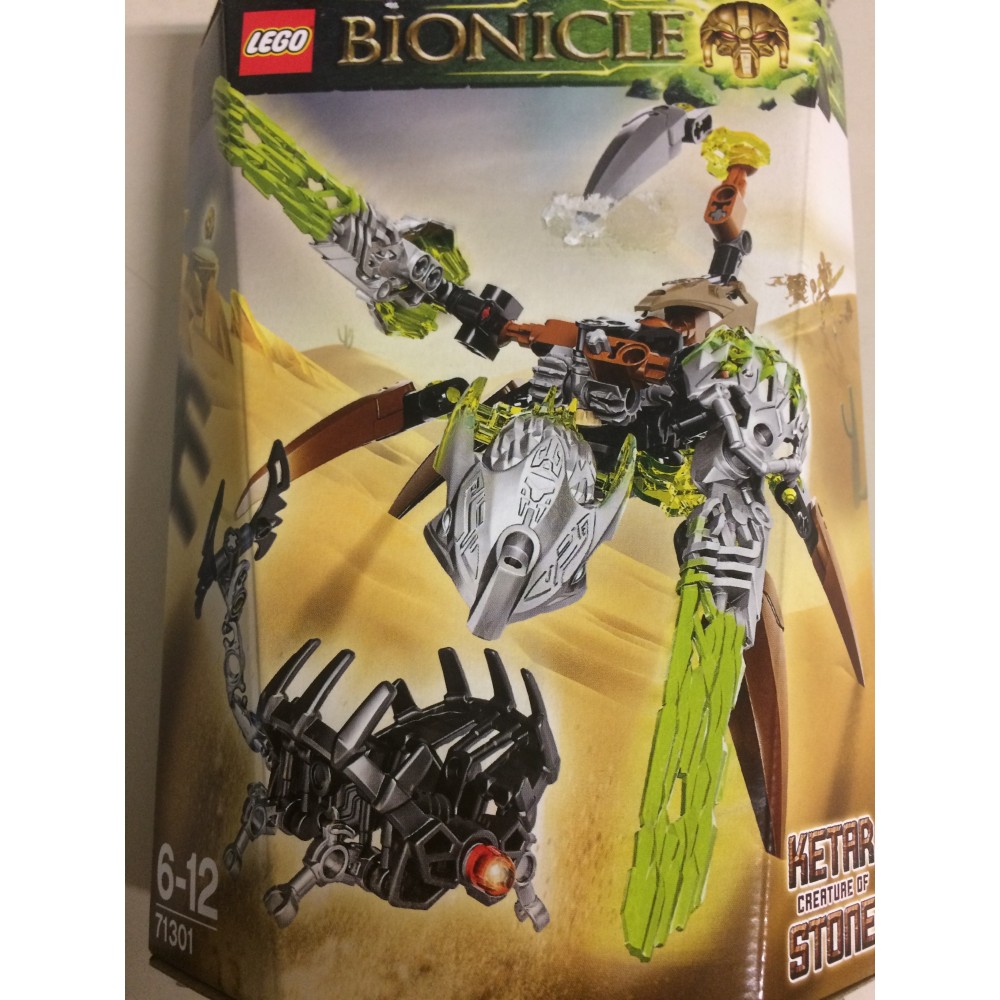 LEGO BIONICLE 71301 damaged box KETAR OF
