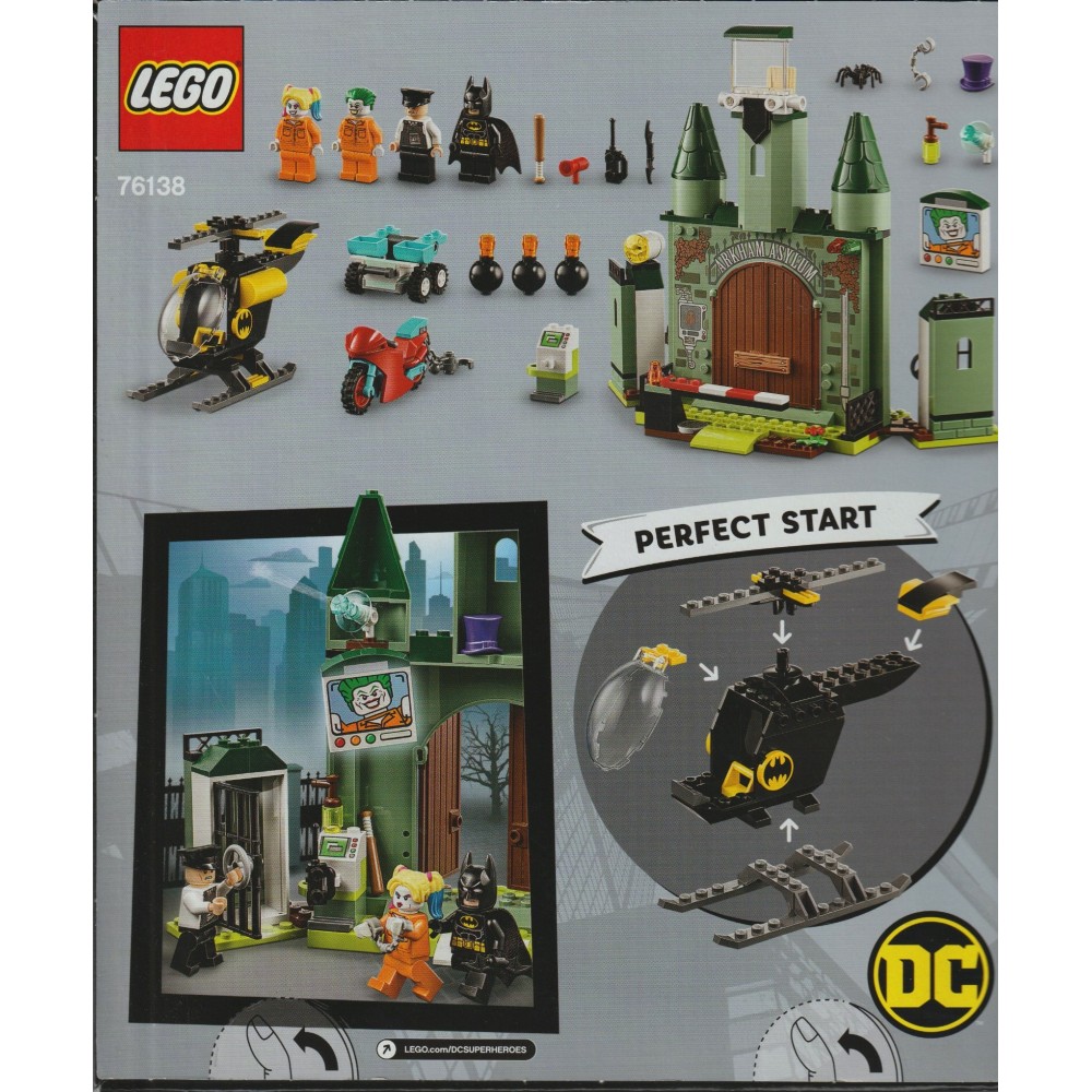  LEGO DC Batman: Batman and The Joker Escape 76138 Building Kit  (171 Pieces) : Toys & Games