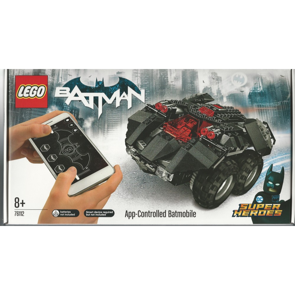 LEGO DC SUPERHEROES 76112 APP CONTROLLED BATMOBILE
