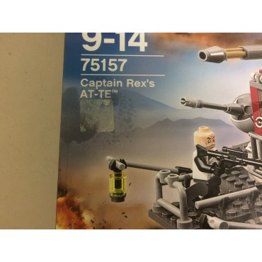 LEGO STAR WARS 75157 CAPTAIN REX'S AT TE  DAMAGED BOX