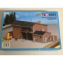 plastic model kit scale H0 KIBRI 9815 TOOL SHED AND FORK LIFT new in open and damaged box