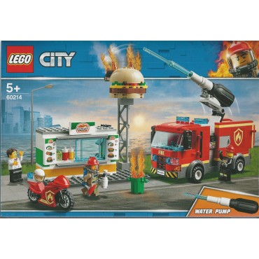 LEGO CITY 60214 BURGER BAR FIRE RESCUE