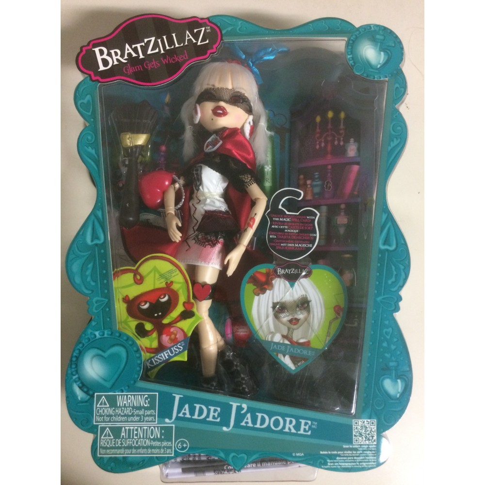 Bratzillaz Jade J'Adore Glam Gets Wicked Doll Replacement Red Heart Pu –  The Serendipity Doll Boutique
