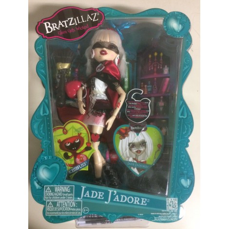Bratzillaz Glam Gets Wicked Jade J'adore Doll No Pet
