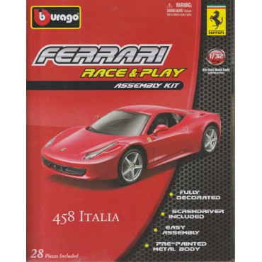 BBURAGO FERRARI FF scale 1/32 die cast metal model kit race & play assembly kit