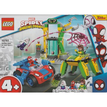 LEGO 4+ SUPER HEROES 10783 damaged box SPIDER MAN AT DOC OKS'S LAB