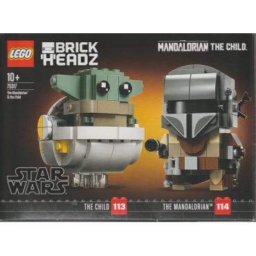 LEGO BRICKHEADZ STAR WARS 75317 THE MANDALORIAN AND THE CHILD